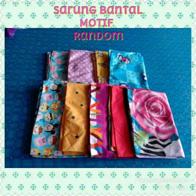 Sarung Bantal - Homemade - Motif Randome