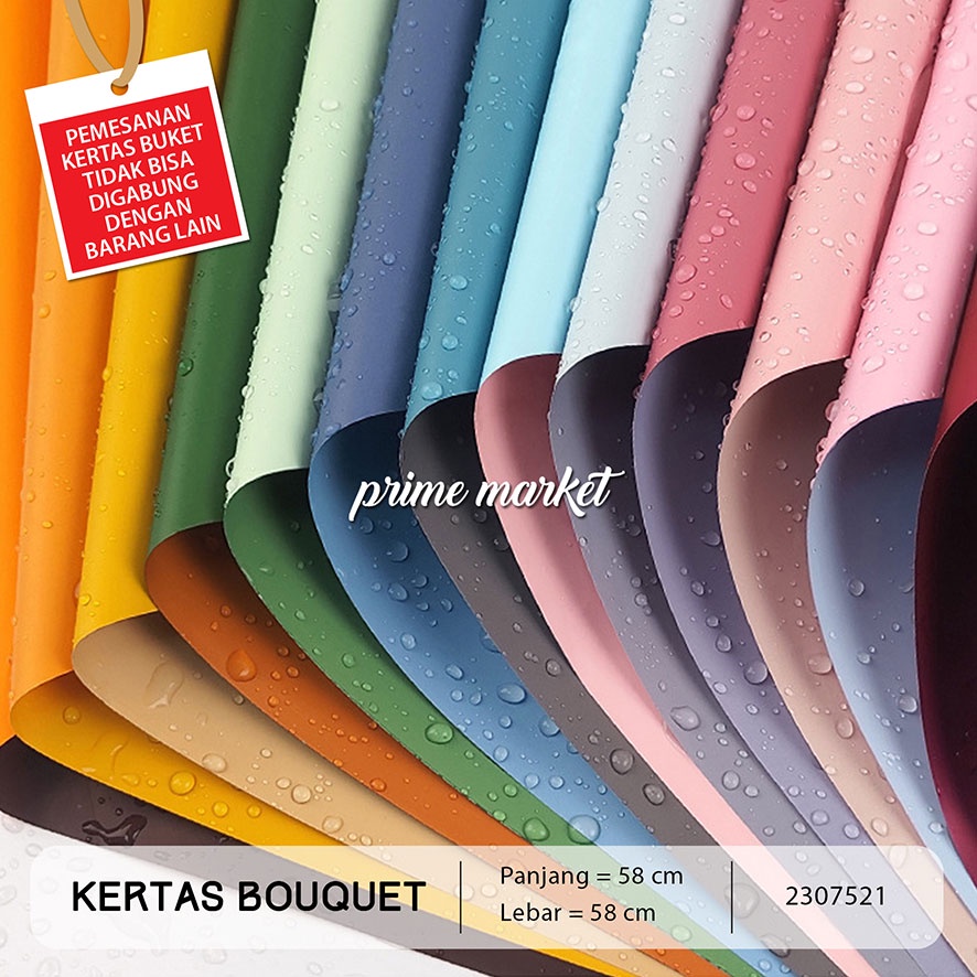 

Kertas Buket 2 Warna / Buket Bunga / Flower Wrapping / Kertas Bunga / Flower Paper Cellophane (2307521)