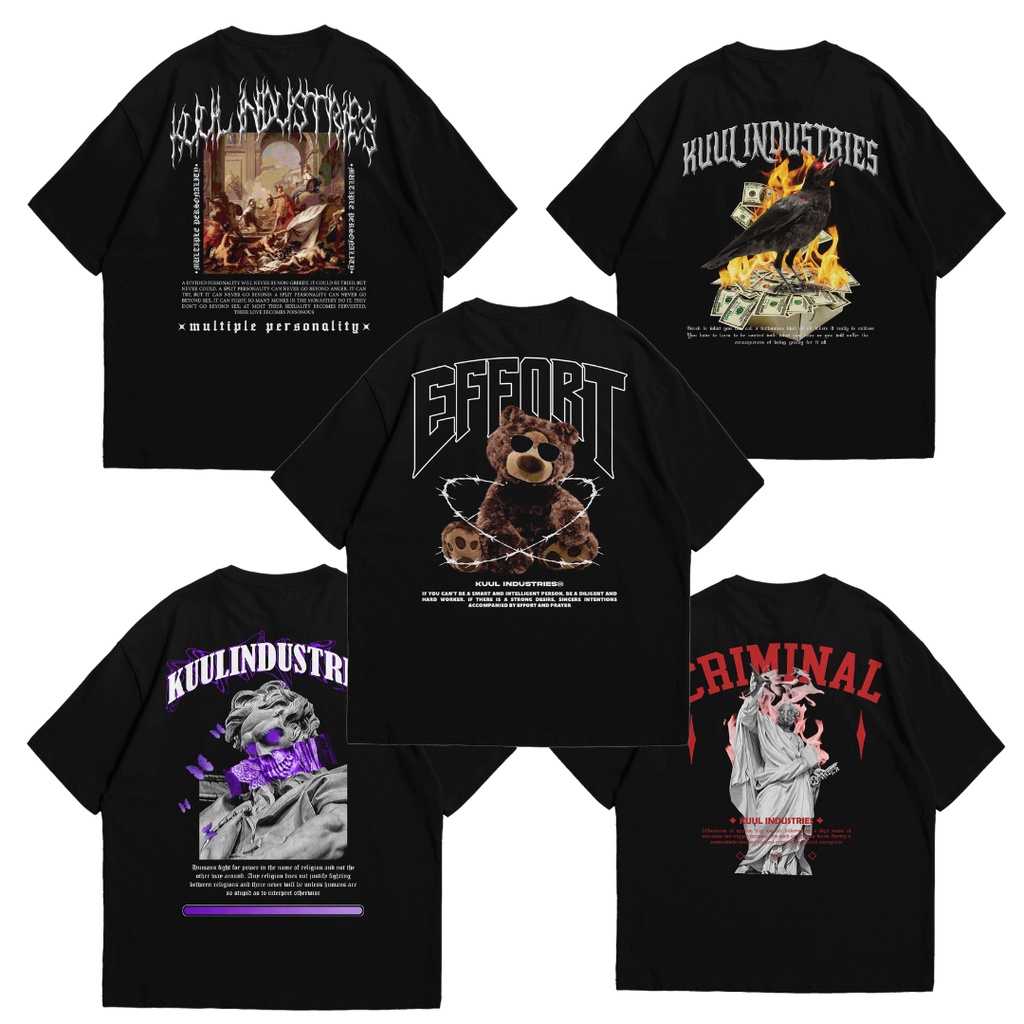 Kaos Tshirt Oversize Distro Unisex Street Style Need Money For - FXXE2