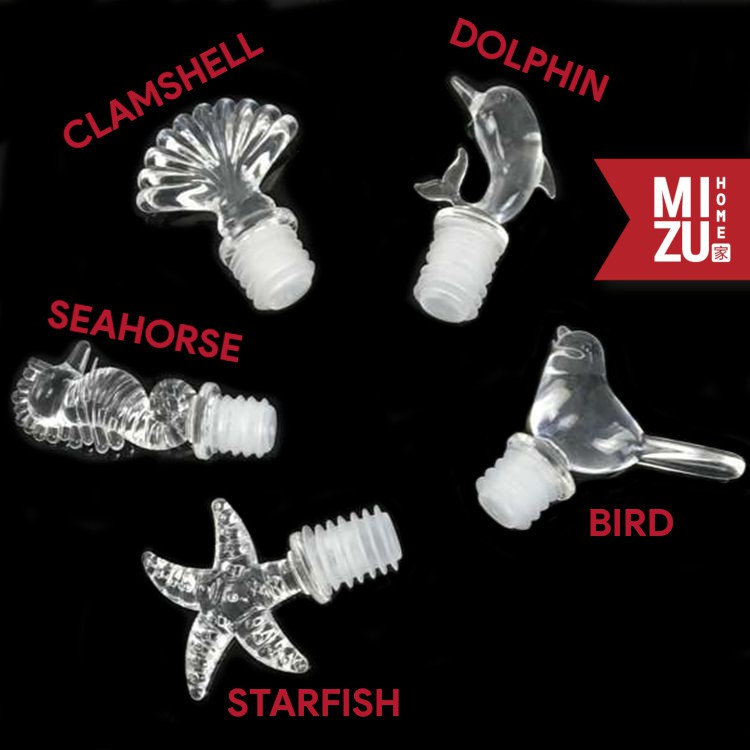 MIZU UMI-Caps OCEAN Decorative Bottle Stopper Caps TUTUP Botol Cantik-2