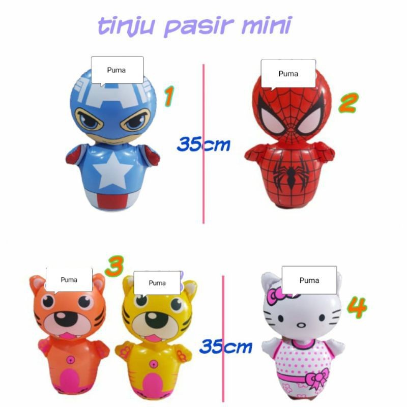 MOMBABY1 Mainan Anak Tinju Pasir Mini / Mainan Anak Balon Tinju