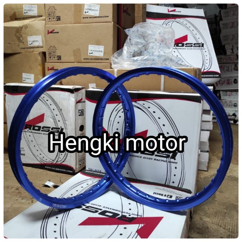 velg Rossi master ring 17 uk 160/160 warna biru