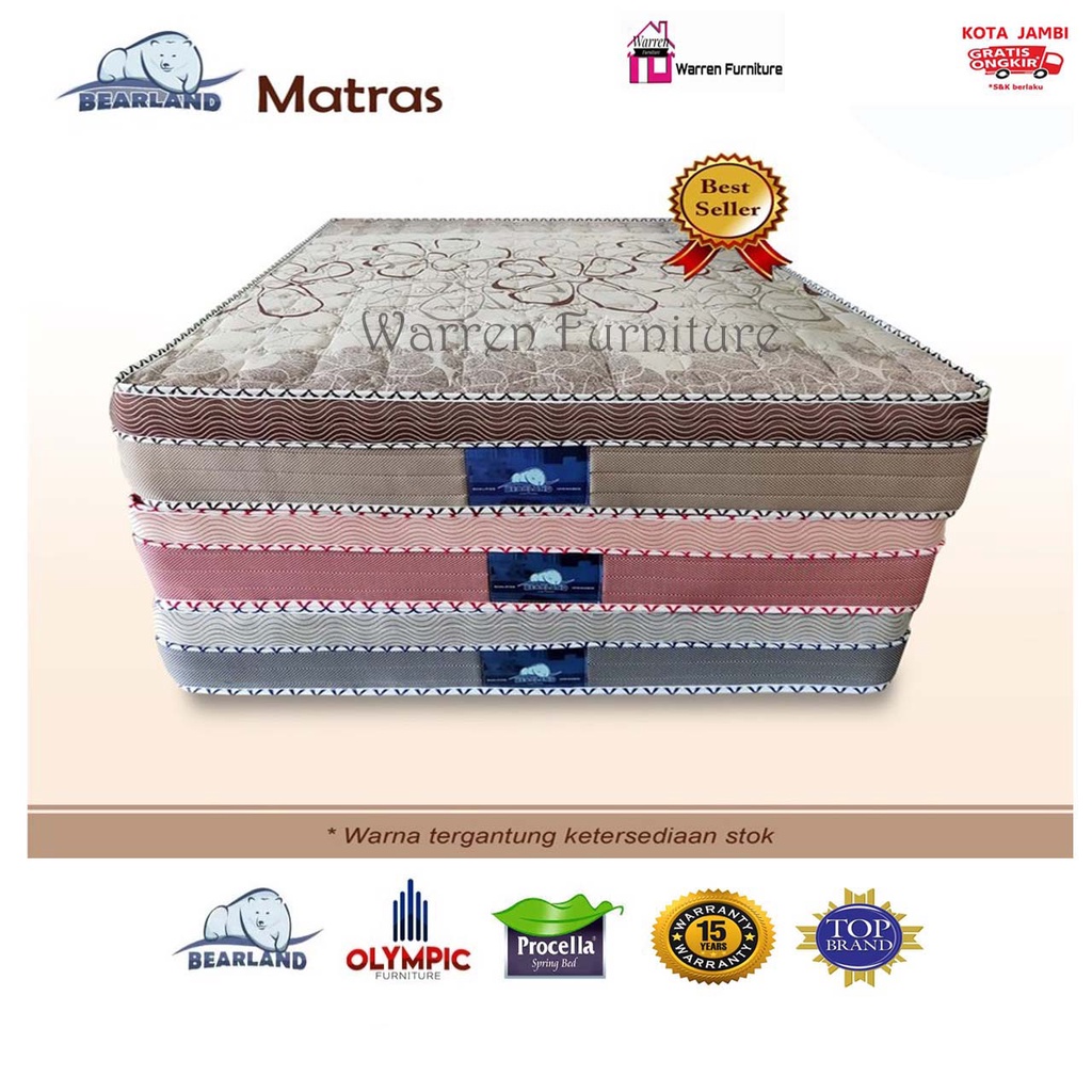 Kasur Olympic Bearland LAPIS / Matras Olympic Bearland LAPIS/ Ranjang (belum termasuk ongkos kirim l