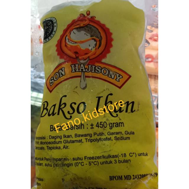 

Bakso Ikan Asli Son Hajisony