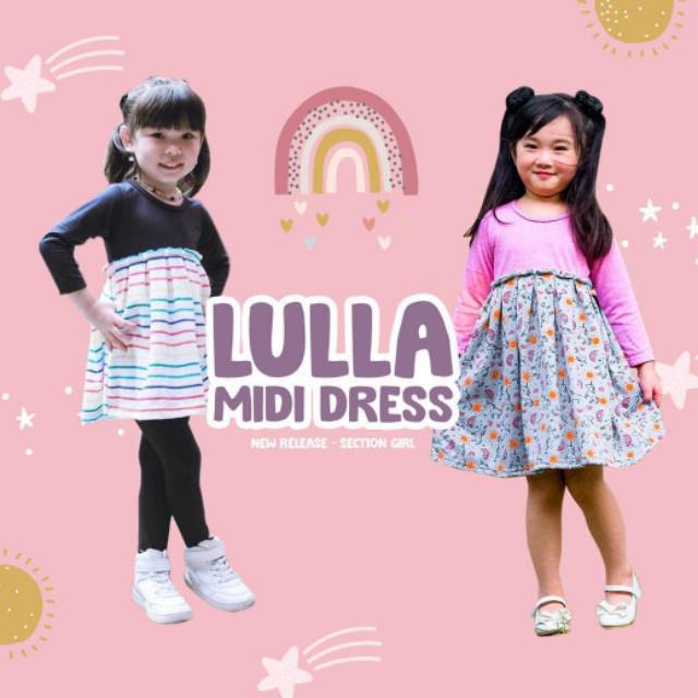 Lulla Midi Dress / Dress anak Lulla