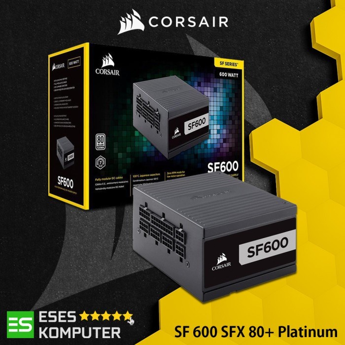 PSU Corsair SF Series 600W SFX | 80 Plus Platinum | SF600 SF 600 ITX