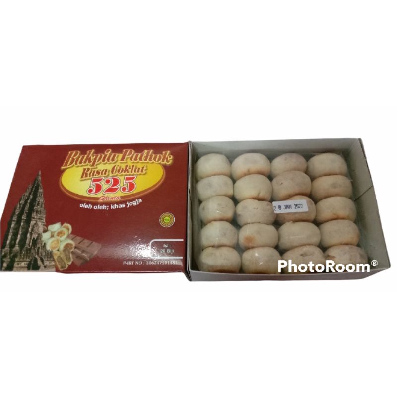

BAKPIA KERING COKLAT ISI 20