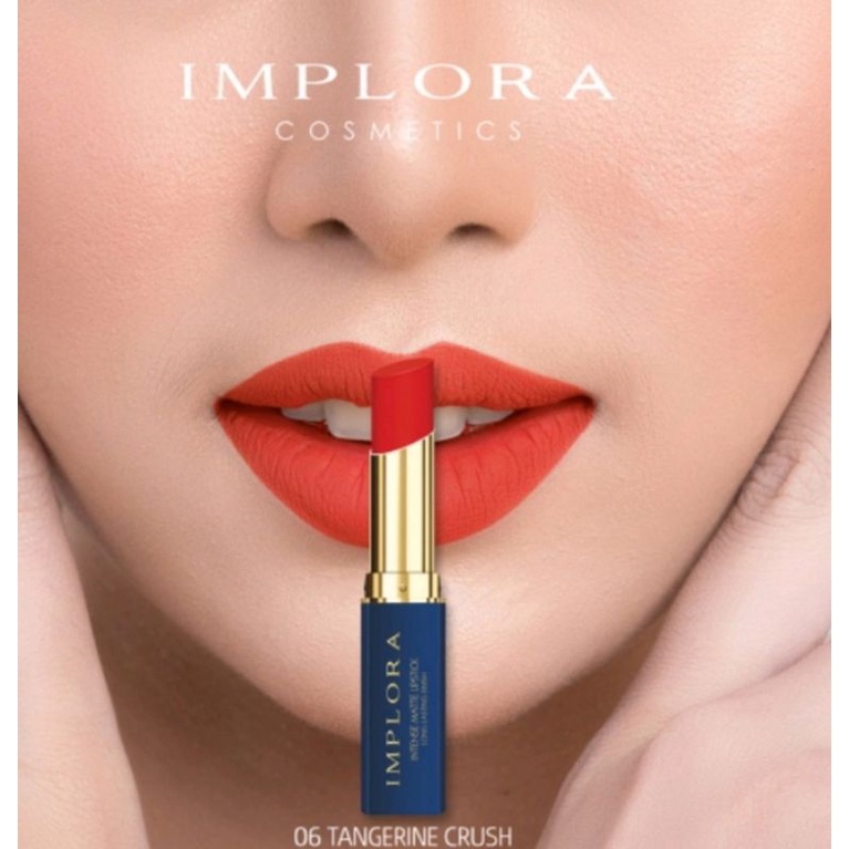 ❤ SHASYA ❤ IMPLORA (✔️BPOM) INTANSE MATTE LIPSTICK BEST SELLER