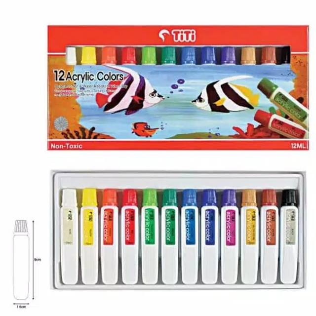 

TITI Cat Acrylic 12 Color