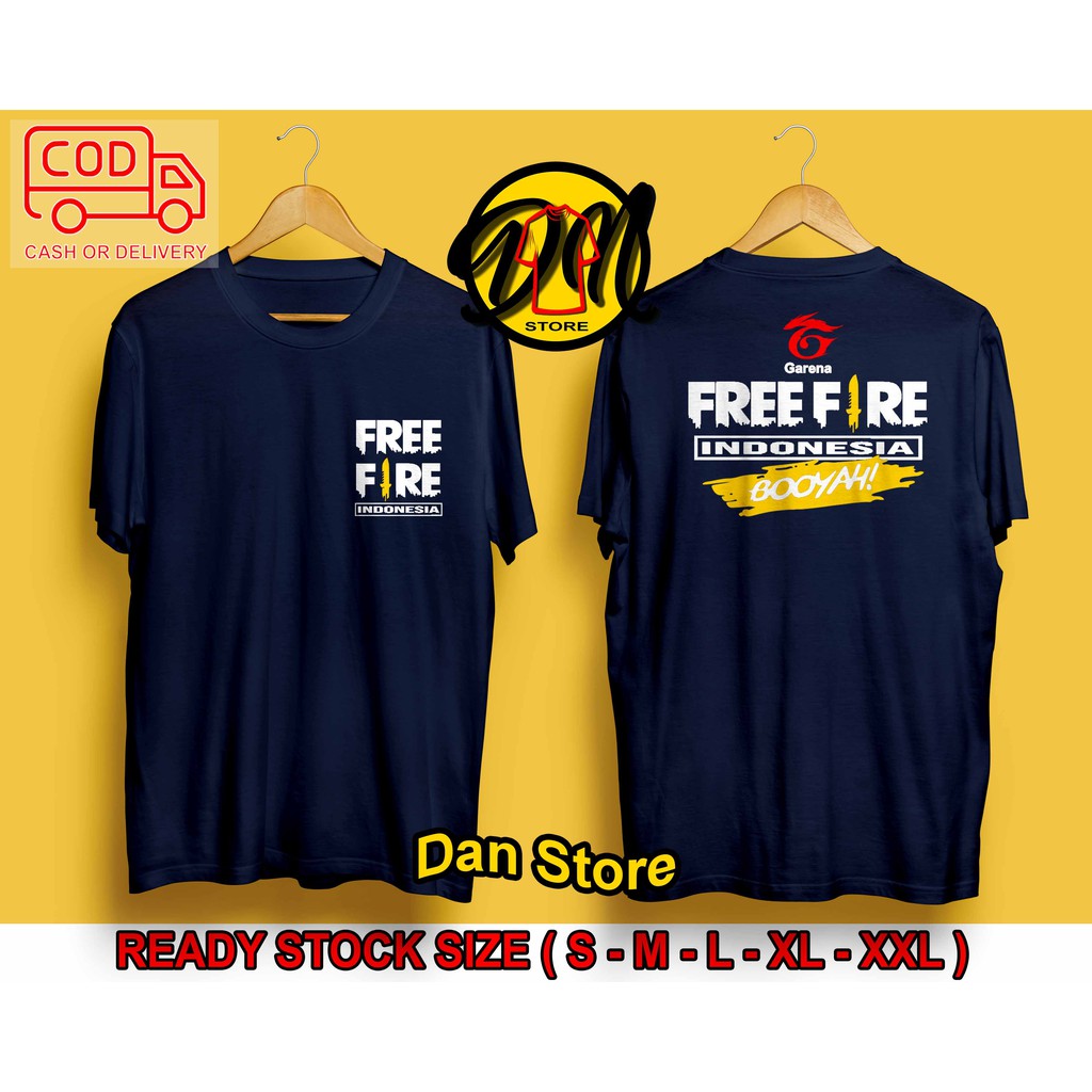 Kaos Free Fire Baju Free Fire Kaos Free Fire Dewasa Tshirt Kaos Gaming
