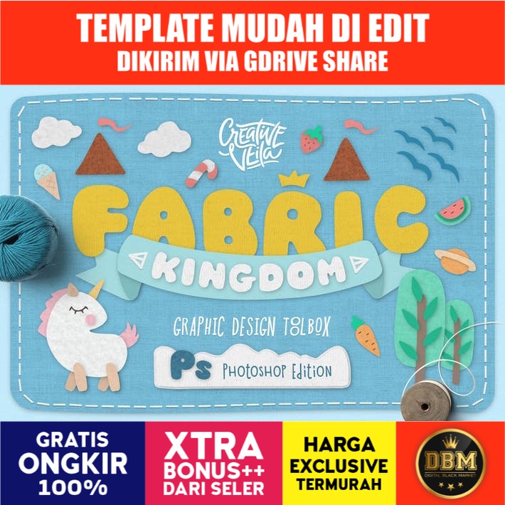 Fabric Kingdom - Photoshop Edition