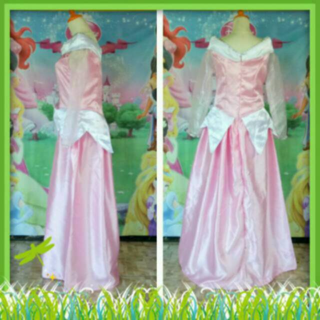 Kostum Princess Aurora Disney Dewasa