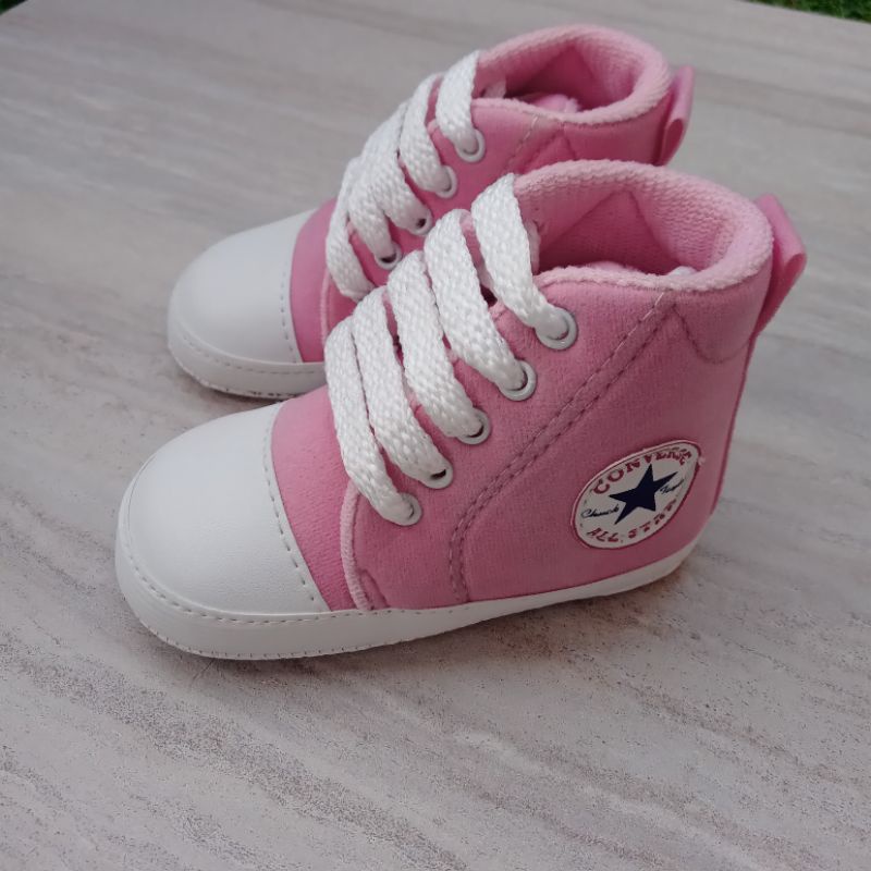 Sepatu bayi prewalker merangkak dan belajar jalan anti slip sepatu bayi keren cnv terlaris