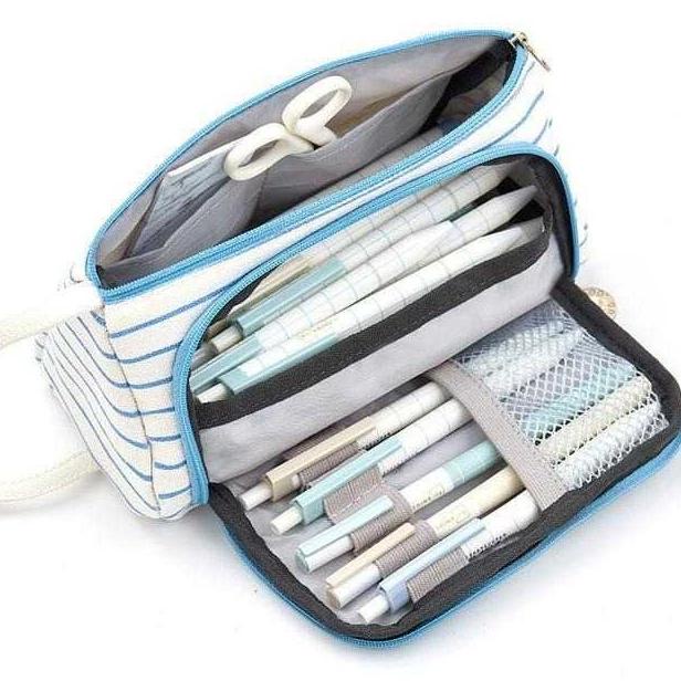 

PROMO Tempat Pensil Large Capacity Pencil Case Pouch Motif Garis/TEMPAT PENSIL AESTHETIC/TEMPAT PENSIL ANAK PEREMPUAN/TEMPAT PENSIL LUCU/TEMPAT PENSIL 3D/TEMPAT PENSIL TRANSPARAN/TEMPAT PENSIL LUCU/TEMPAT PENSIL KOREA/TEMPAT PENSIL KAIN/TEMPAT PENSIL