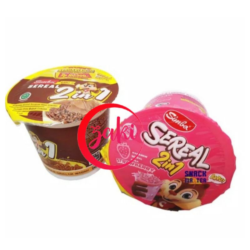 

Simba Sereal 2 in 1 Cup 24 gram Coklat dan Strawberry