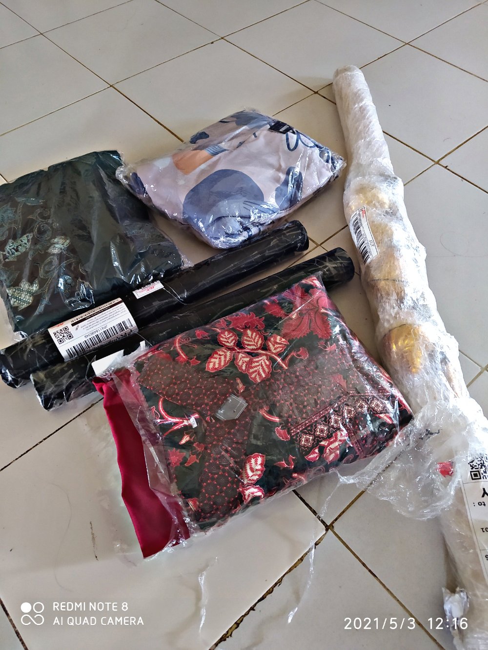 (flashsale) Couple Batik Kebaya Brukat Cp Sarwendah