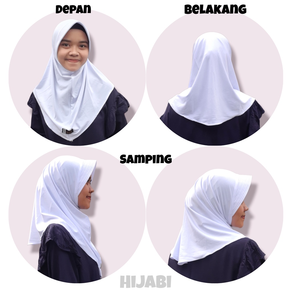 Hijab Sport TRIA Kerudung Olahraga Sporty Pet Kecil