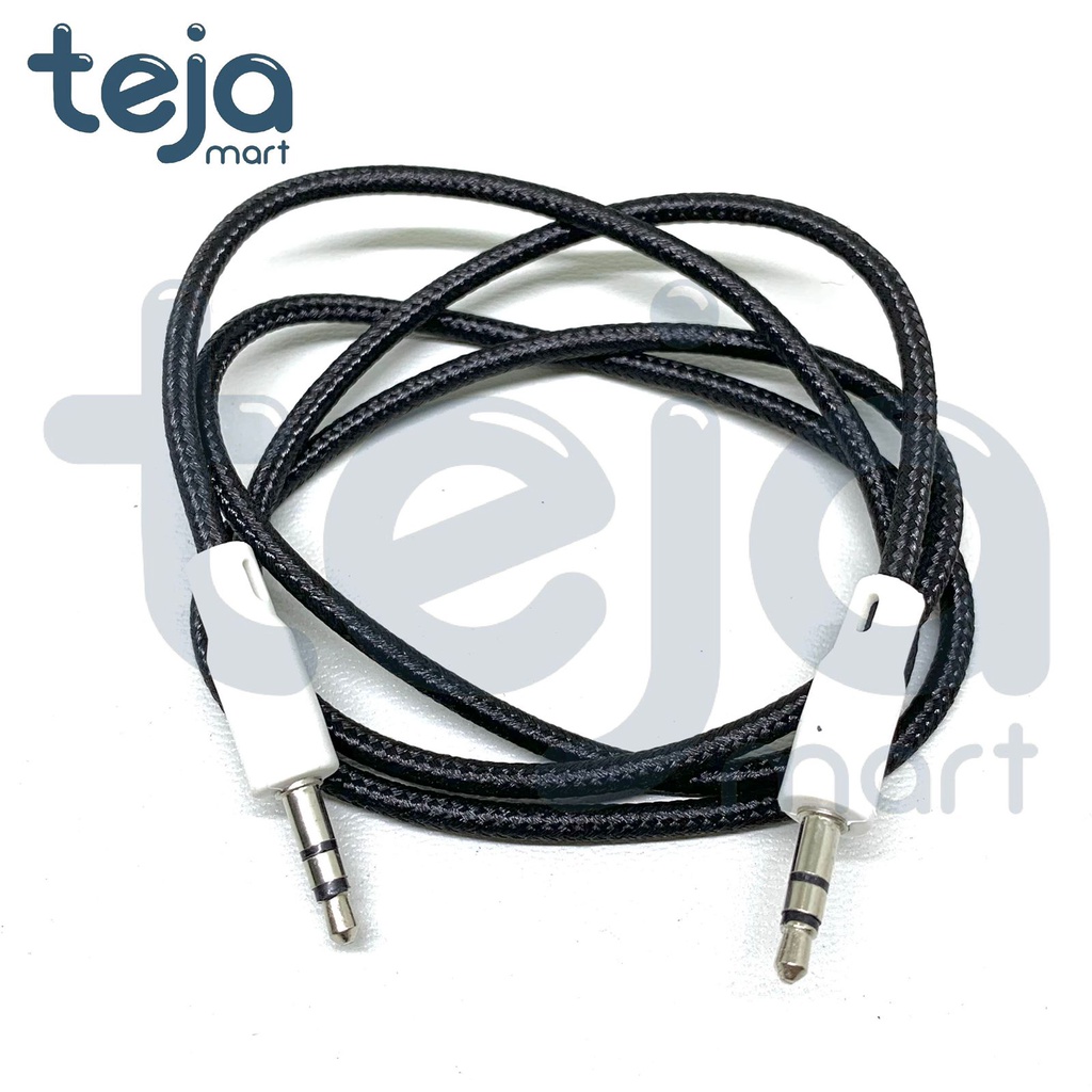 Cable Kabel AUX Jack 3.5mm HP Android Speaker 1 in 1 1x1 Tali Sepatu - Random