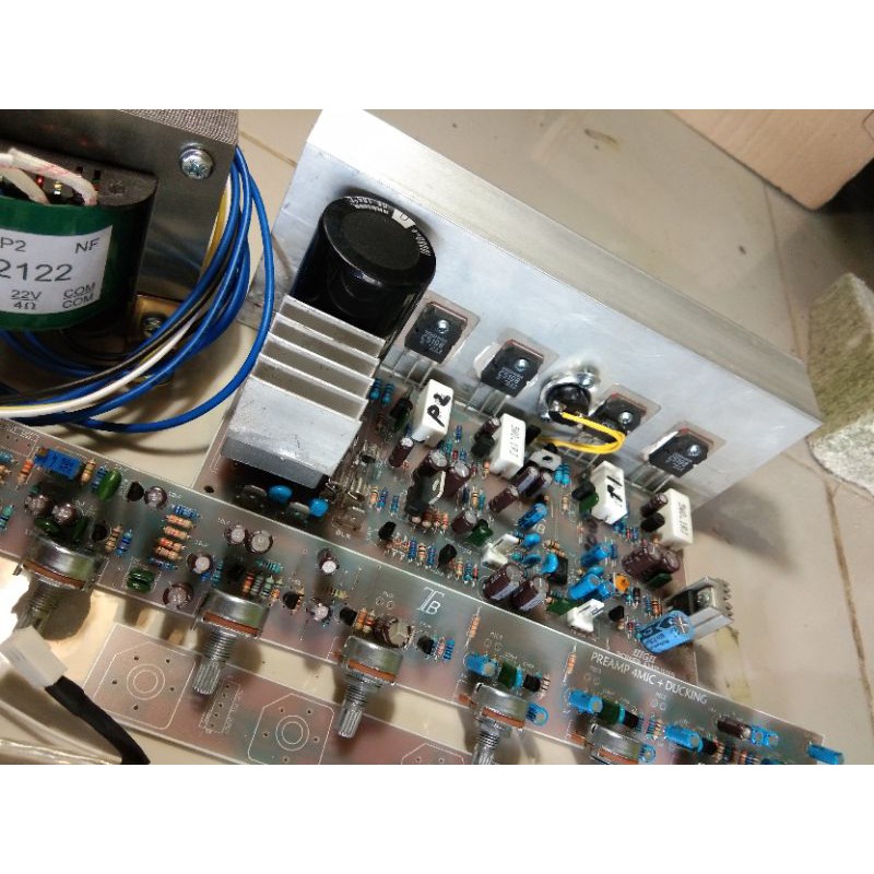 KIT AMPLIFIER CORONG TOA 1 SET