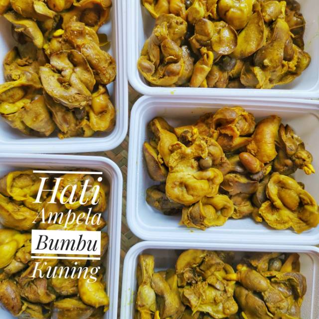 

Hati Ampela Bumbu Kuning