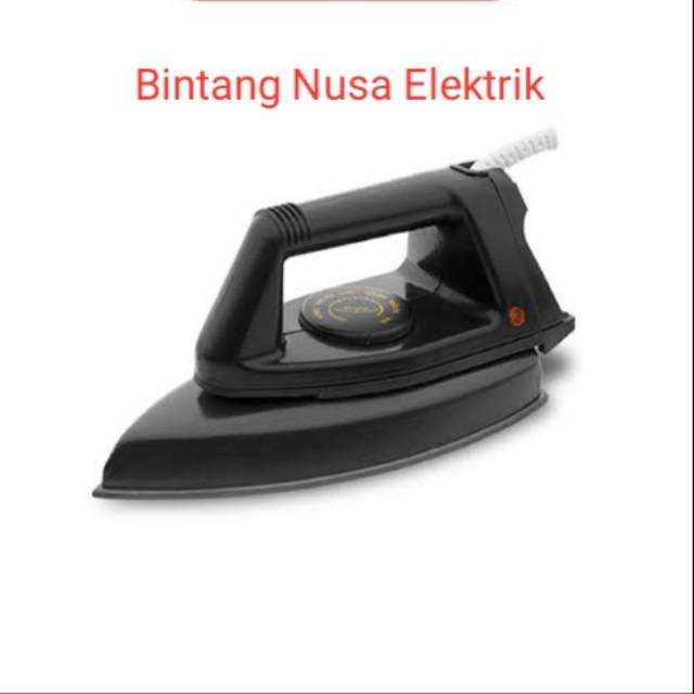 Maspion EX-1000 Setrika Kering/ Setrika Biasa/ Setrika Murah/ Electric Iron/ Setrika Listrik/ Setrika Maspion Blackberry Series