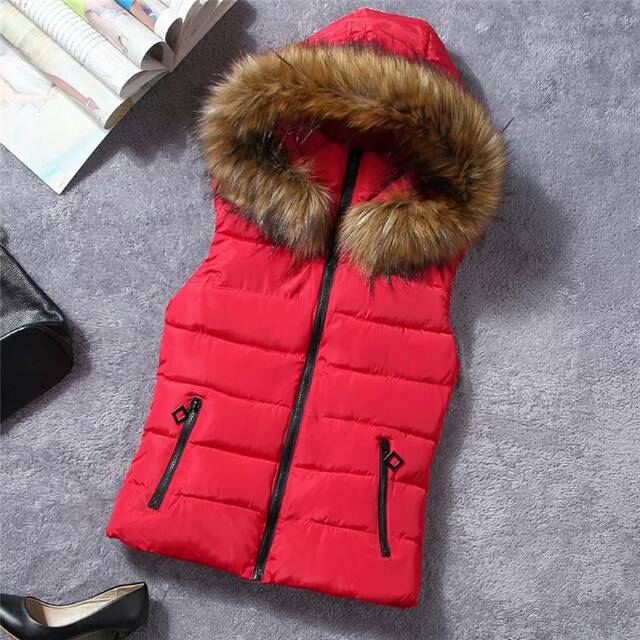 Winter Vest Women/ Jaket Rompi Wanita Tebal