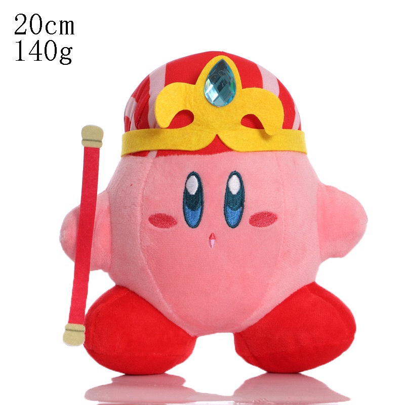 Mainan Boneka Stuffed Plush Anime Chef Doo Ninja Kirby 18-23CM Warna Pink Untuk Anak