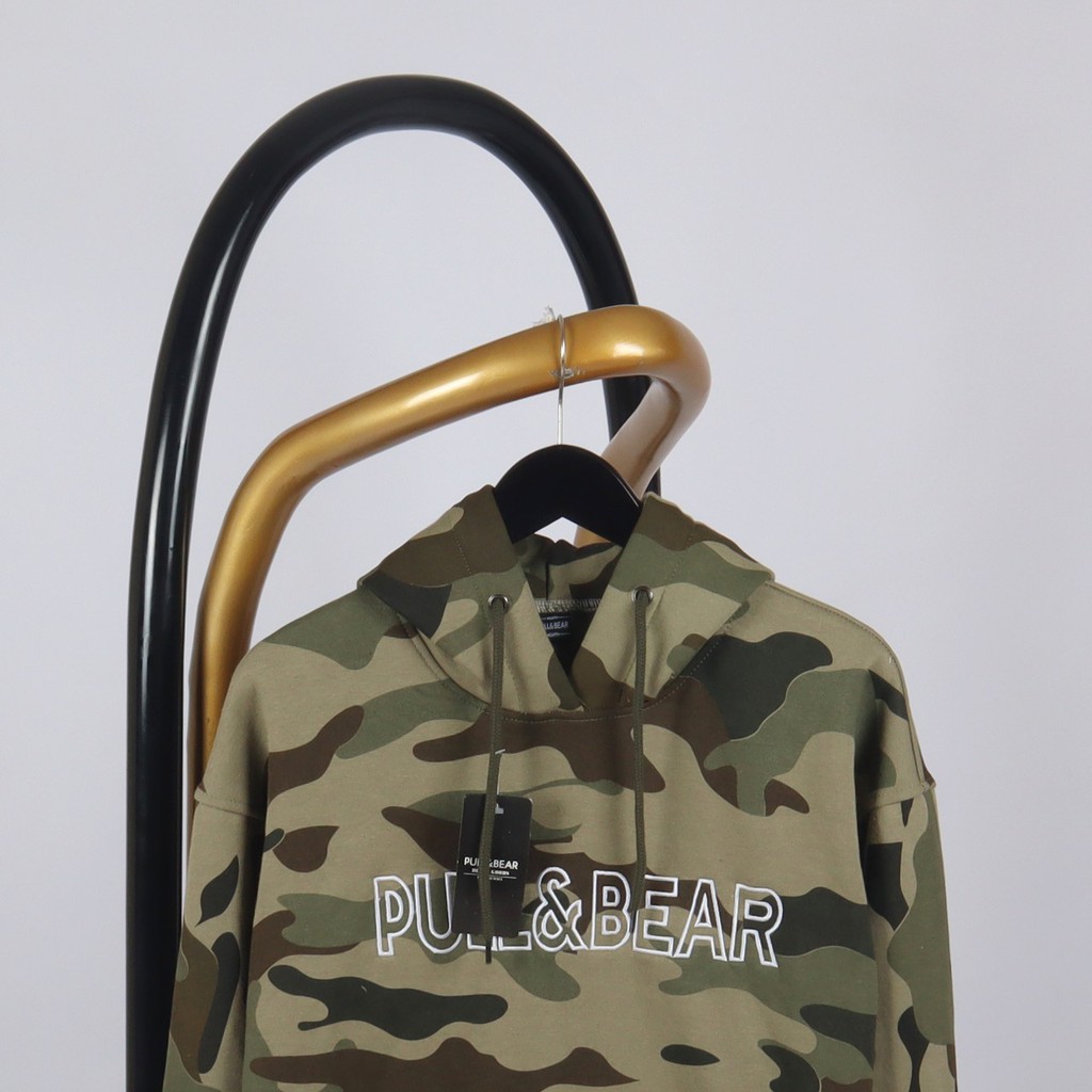 JAKET SWEATER HOODIE P&amp;B CAMO EMBROID VOL II UNISEX PREMIUM QUALITY