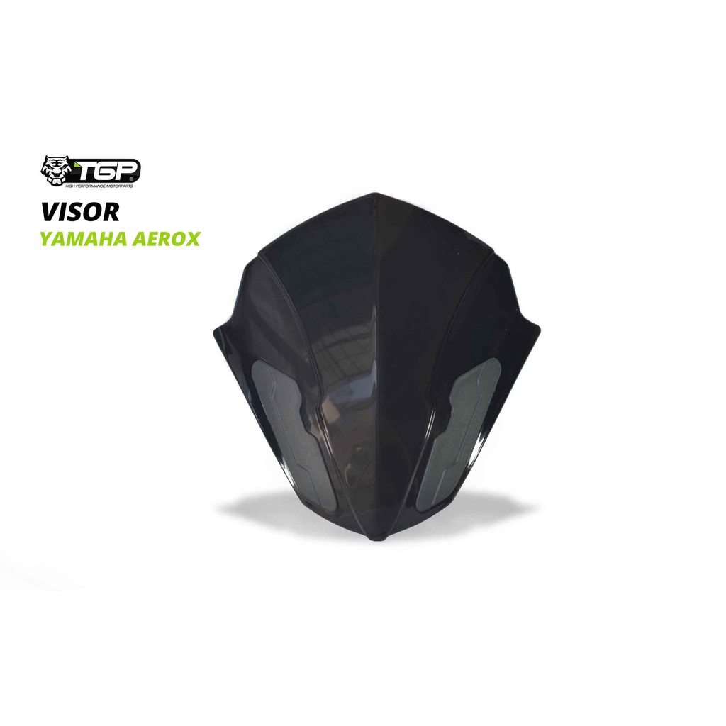 TGP Visor Motor Yamaha Aerox - Aerox 155 - Bahan Berkualitas - Hitam Transparan