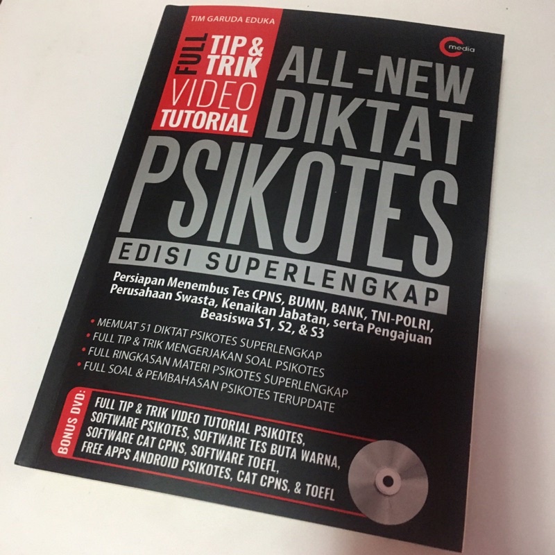 

Buku All - New Diktat Psikotes CPNS