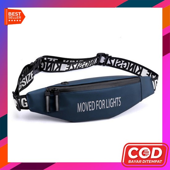 Slingbag Tas Selempang Kz Pria Crossblack Sport New Edition Original 100% Authentic Bisa Gojek/Grab 