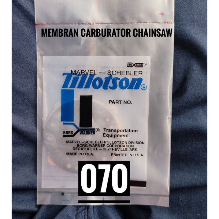MEMBRAN CARBURATOR CHAINSAW 070