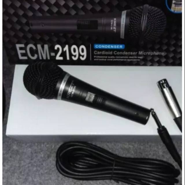 Mic kabel krezt ecm-2199.condessor.jarak jauh suara jernih.