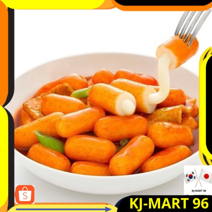 

MAKANAN KOREA HALAL/KOREAN FOOD TOPOKKI/TTEOBOKKI/TOPOKI CHIL KAB CHEESE 500 GR - KEJU MOZARELLA