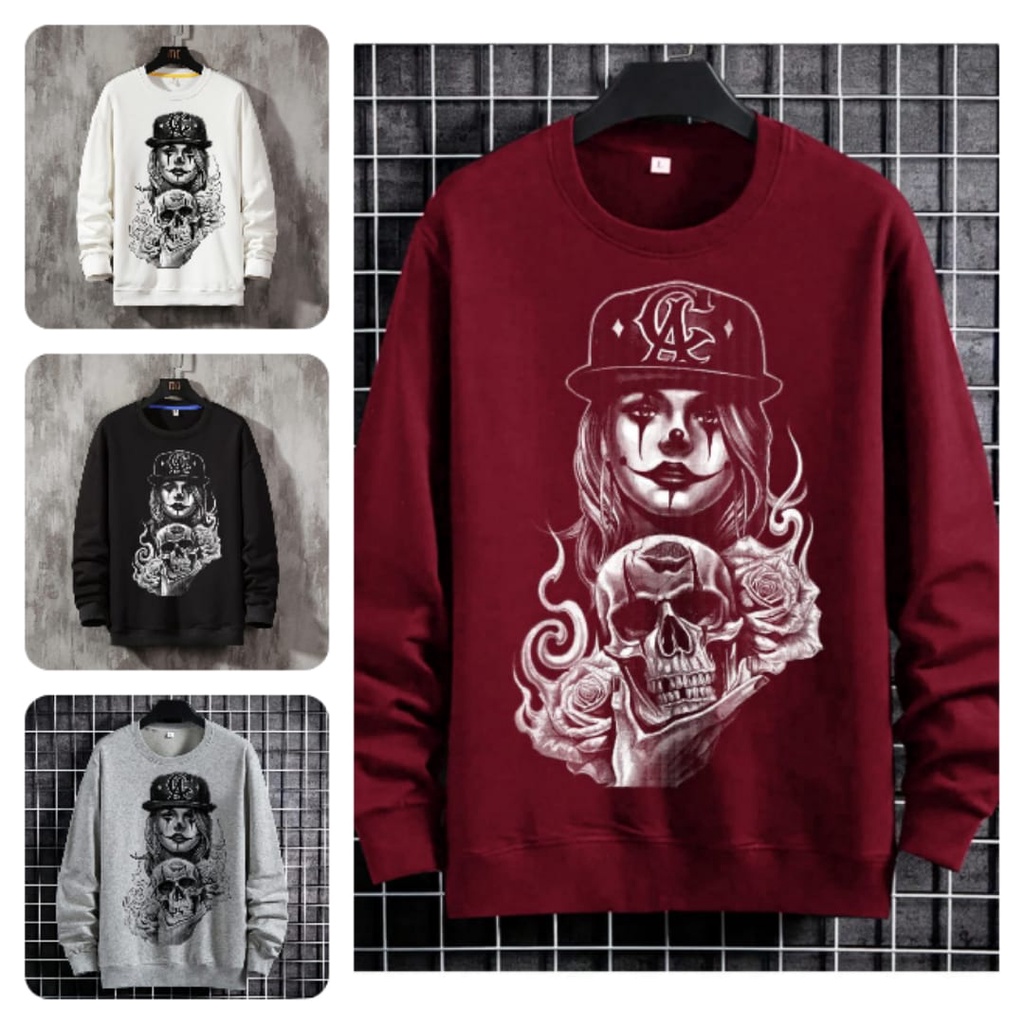 BISA COD  / Baju Sweater CASKU /  sweater kekinian / fashion pria terbaru -mukzhop