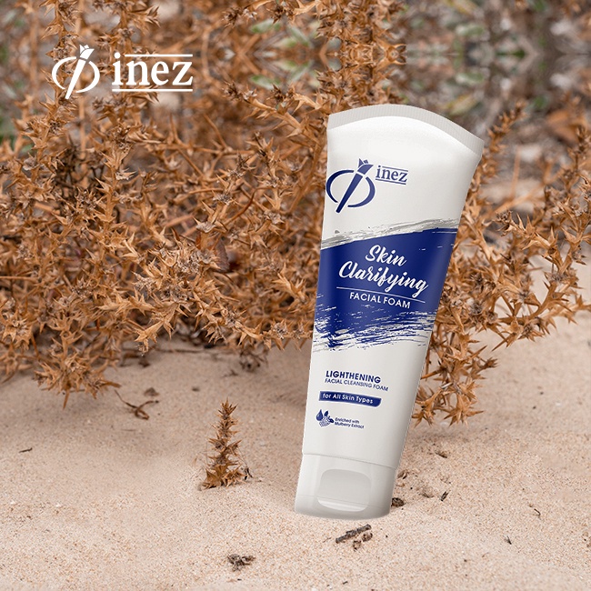 INEZ Skin clarifying Lightening Series toner face foam milk cleanser cream siang malam