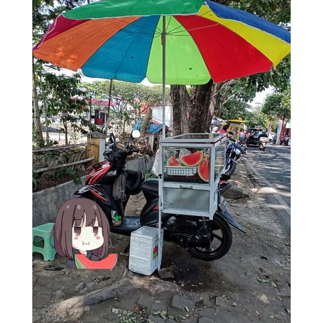 Payung Tenda Payung Rombong Payung Pelangi Jumbo pedagang