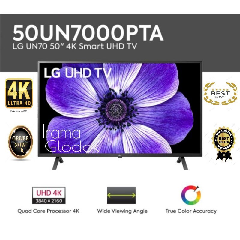 LED TV LG 50 Inch 50 UN7000 Smart TV UHD 4K Garansi Resmi