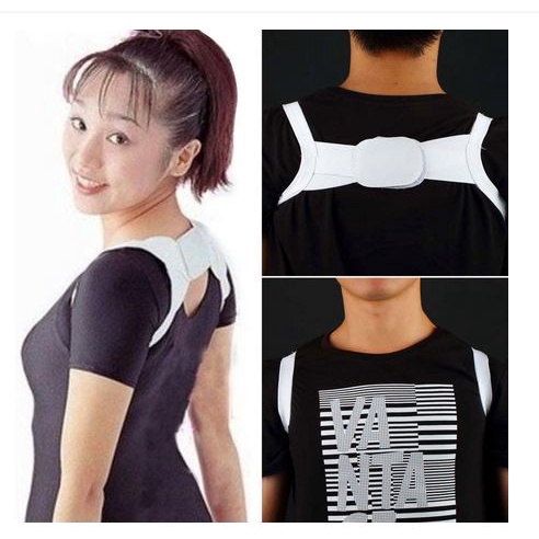 [TOSERBA_EMAK] - Tali Penyangga Koreksi Punggung - White