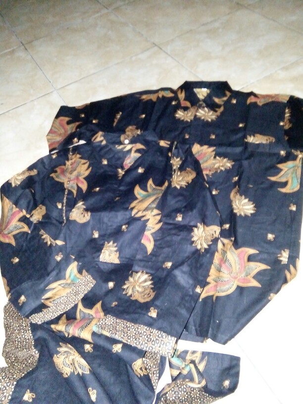 Maura Couple - Sania Ruffle Batik Couple Ori Ndoro Jowi Garansi Termurah Shopee - Kebaya Modern 2564