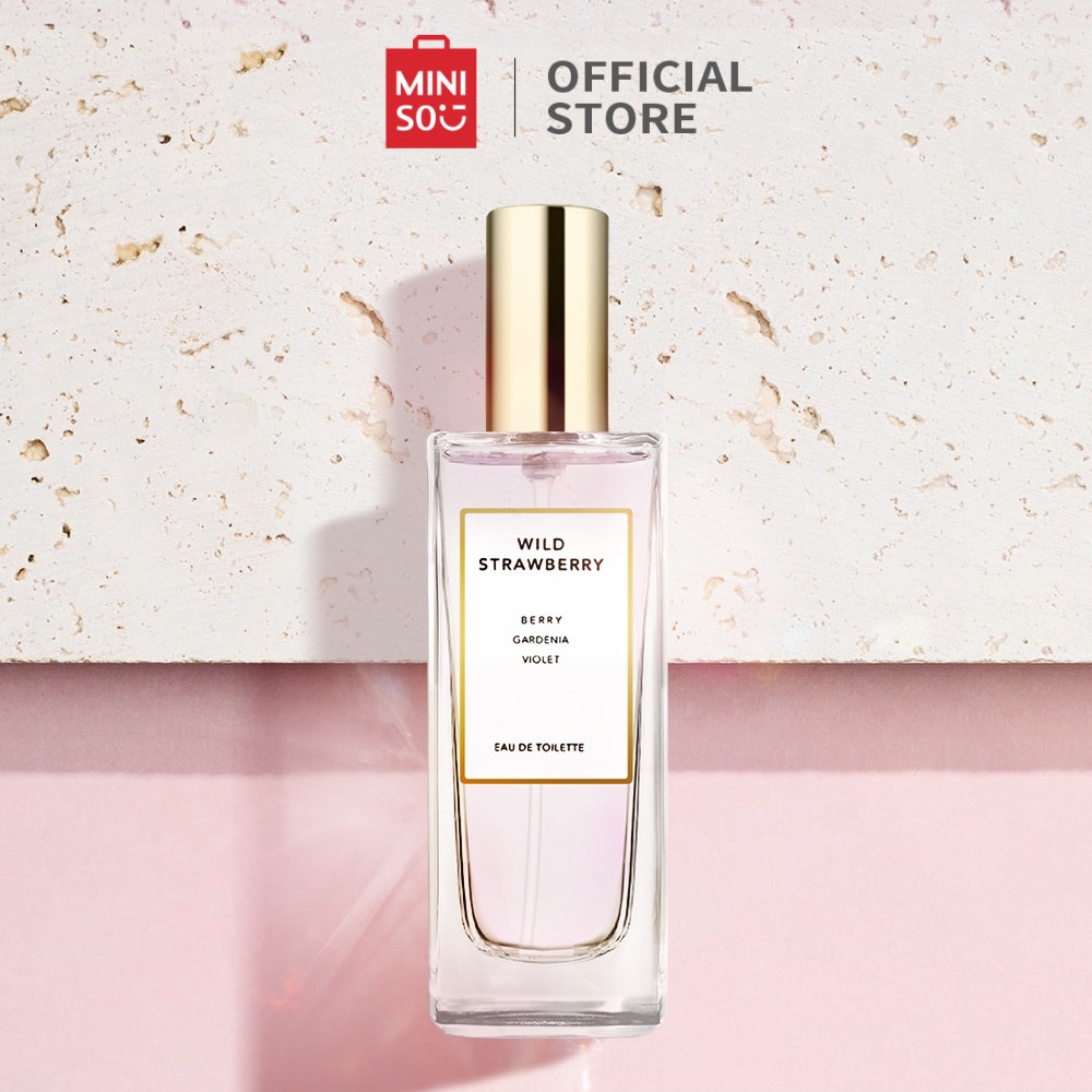 Jual Miniso Official parfum wanita Wild Strawberry minyak wangi cewek