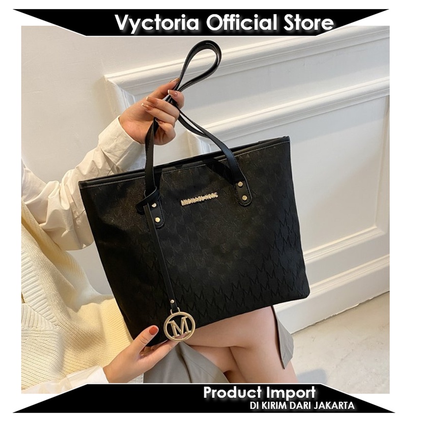 (COD) Vyctoria VOS2011 Tas Selempang Wanita Import Totebag Promo BQ3387 JT12026 LT2011 3387 2026 2011 12026