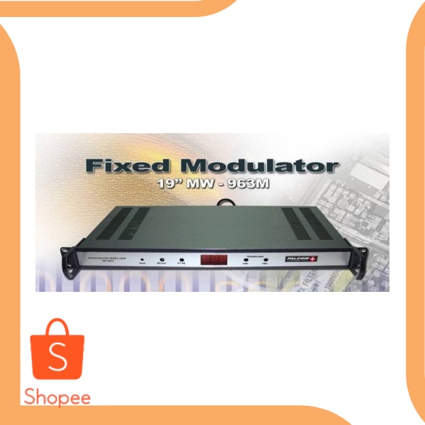 Dijual TERMURAH Modulator Fixed Falcom MW 963 VHF UHF Single Channel TERLARIS Limited