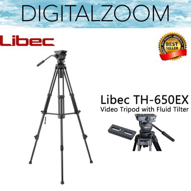 Libec Video Tripod 650 EX - Tripod Libec 650 EX
