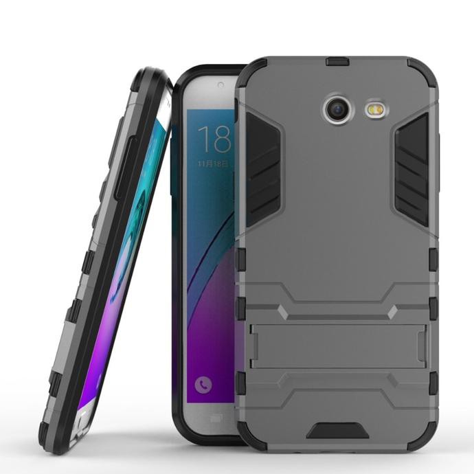 NEW CASE ROBOT RUGGED ARMOR SAMSUNG J3 PRIME HARD COVER RUBBER CASING - NAVY MILENIA