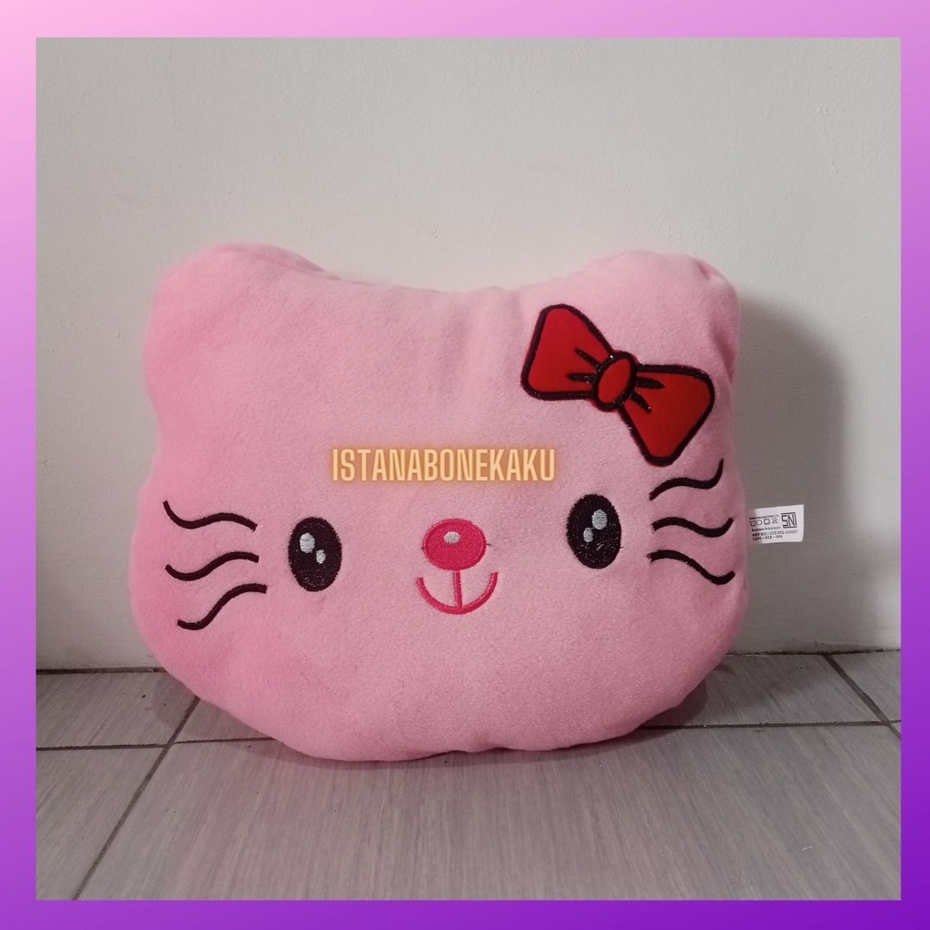 Bantal Kepala Karakter Lucu Imut Uk.30*35 cm Isi Dacron Murni SNI