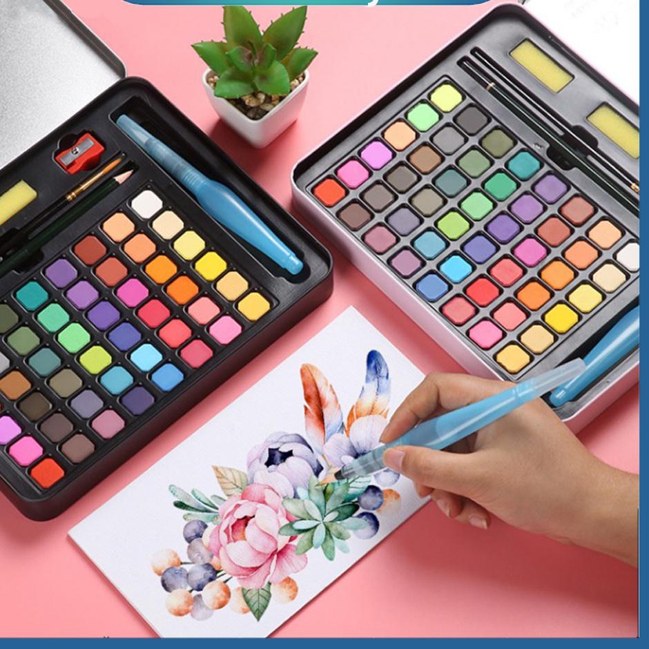 

Keluaran Terbaru.. [HOT SALE] 36/48Water Color Set - Alat Cat Air Set (Termasuk Kuas dan Kertas Gambara New