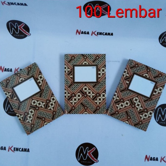 

Buku Hard Cover Octavo KIKY 100 lembar / Setengah Ekspedisi