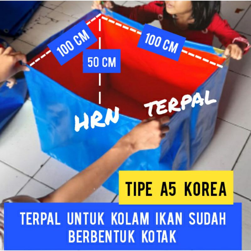 TERPAL UNTUK KOLAM IKAN