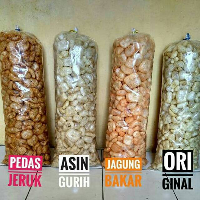 

Dorokdok kerupuk kulit rasa ukuran 500 gram